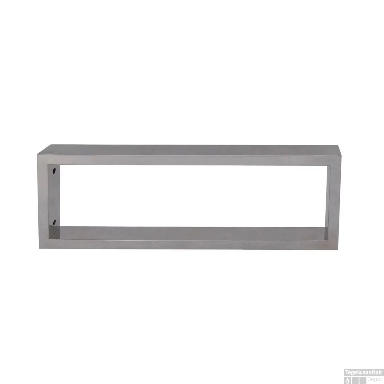 Ophangbeugel Sanilux Tbv Wastafelblad RVS Gepolijst 47x18x4cm (Prijs Per Stuk) 4 Ophangbeugel Sanilux Tbv Wastafelblad RVS Gepolijst 47x18x4cm (Prijs Per Stuk) - Afbeelding 2