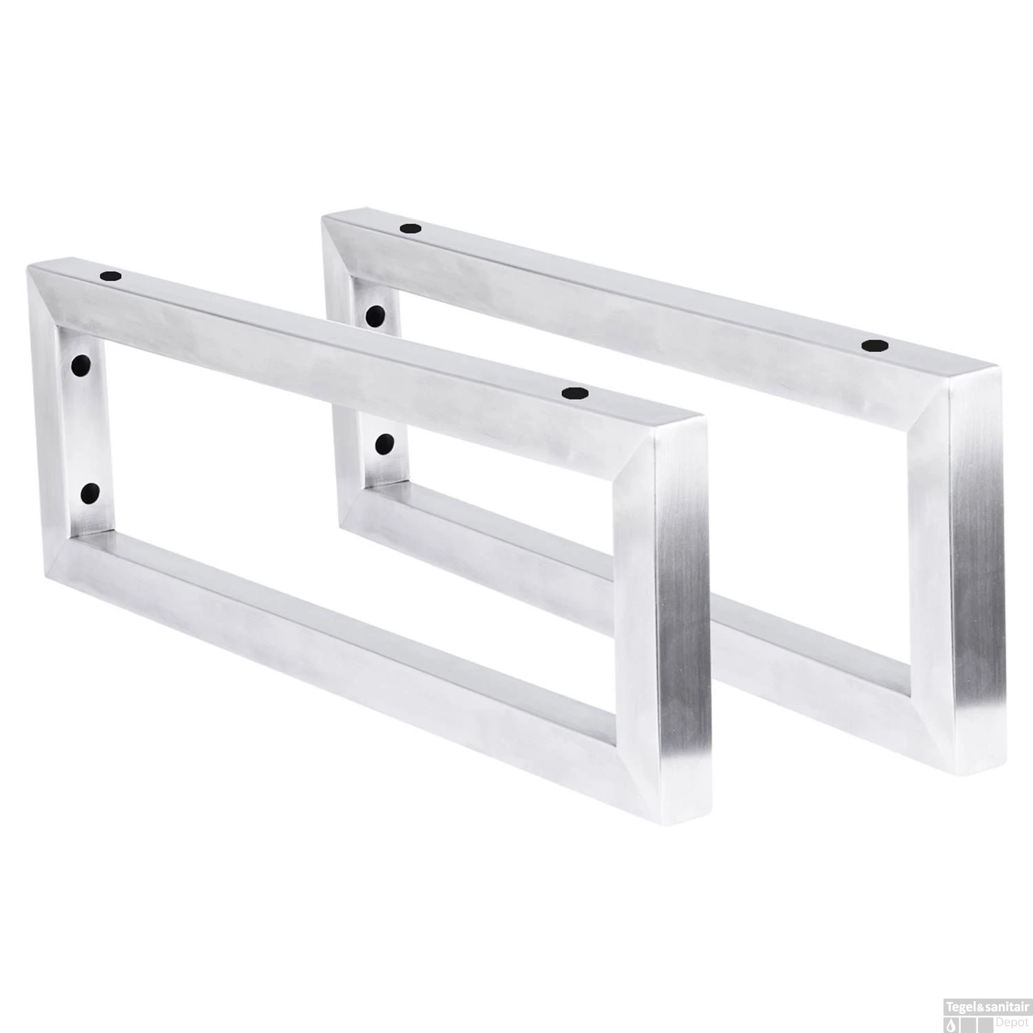 Ophangbeugel Differnz 2.5x44x15 Cm Chroom 3 Ophangbeugel Differnz 2.5x44x15 Cm Chroom