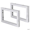 Ophangbeugel Differnz 2x23x15 Cm Chroom (per 2 Stuks) -Sealkin Badkamermeubilair Winkel ophangbeugel differnz 2x23x15 cm chroom per stuk shop