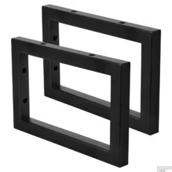 Ophangbeugel Differnz 2x23x15 Cm Zwart (per 2 Stuks)