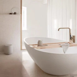 Pedaalemmer Blomus Sono 5 Liter Misty Rose -Sealkin Badkamermeubilair Winkel pedaalemmer blomus sono 5 liter misty rose sfeer