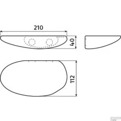 Planchet Clou Cliff 21cm Keramiek Glans Wit 16 Planchet Clou Cliff 21cm Keramiek Glans Wit -Sealkin Badkamermeubilair Winkel planchet clou cliff 21cm keramiek glans wit tech
