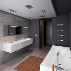 Planchet Clou Cliff 32cm Keramiek Glans Wit -Sealkin Badkamermeubilair Winkel planchet clou cliff 32cm keramiek glans wit sfeer