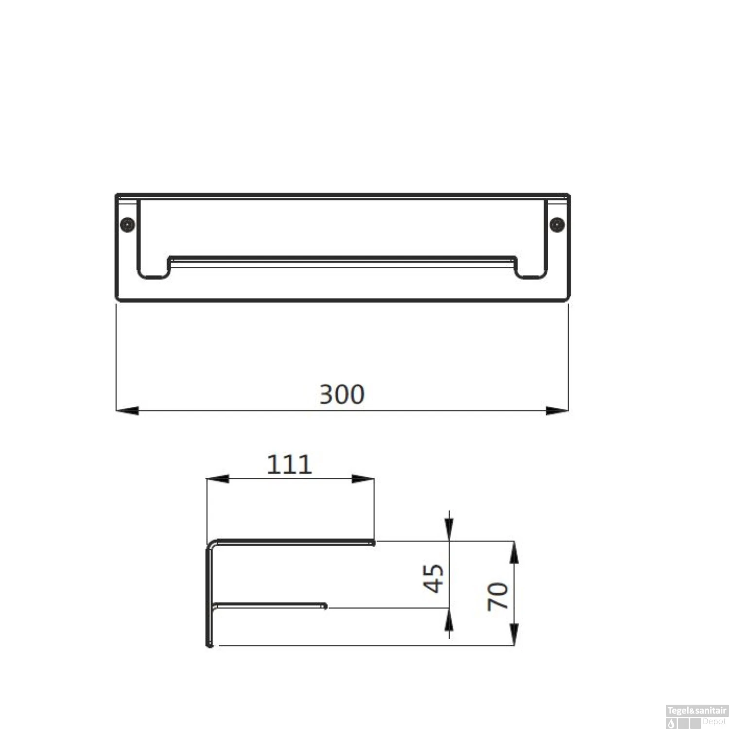 Planchet Herzbach Design IX PVD-Coating 30 Cm Zwart 4 Planchet Herzbach Design IX PVD-Coating 30 Cm Zwart - Afbeelding 2