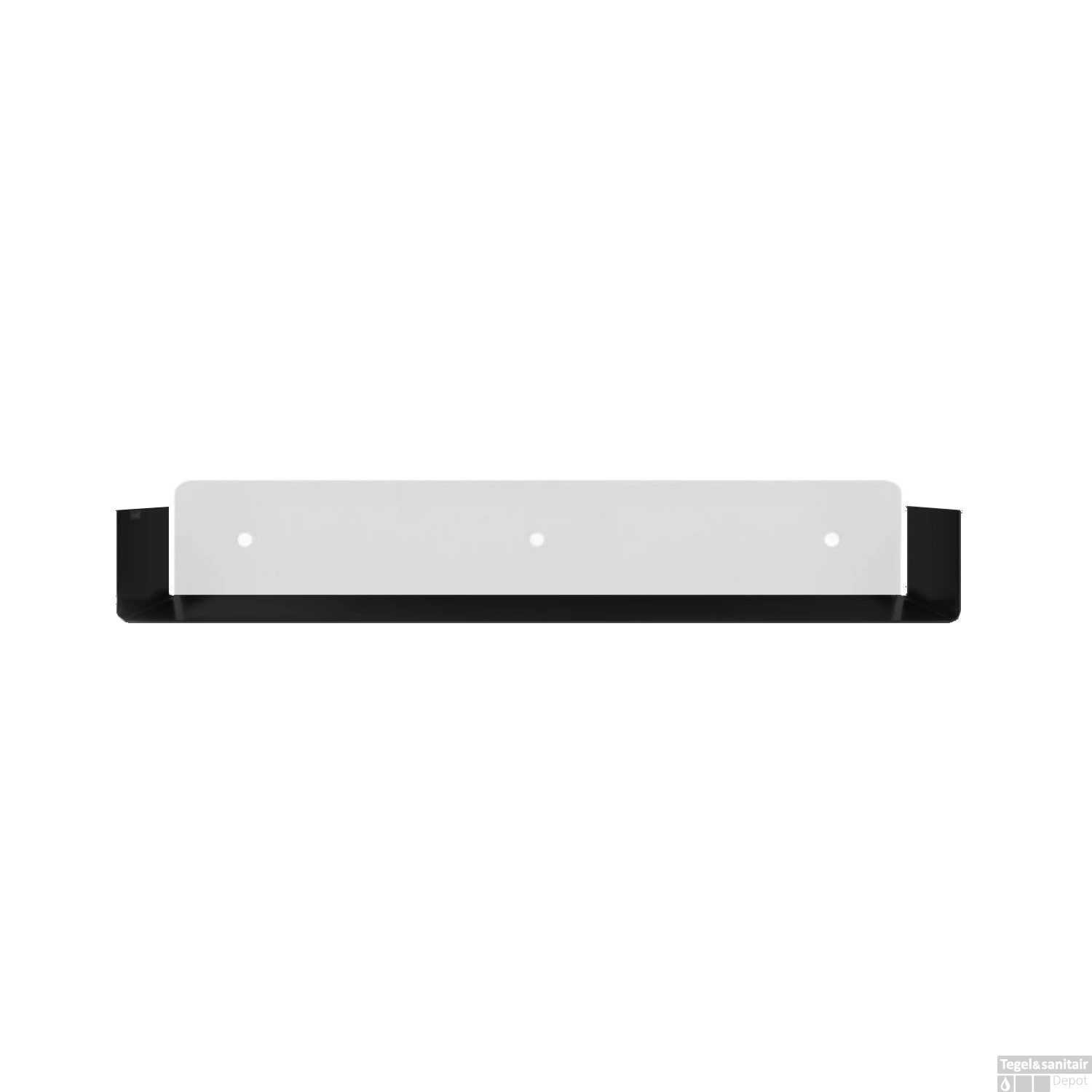 Planchet Inbouw LoooX CShelf 80x10cm Gecoat Staal Mat Zwart 3 Planchet Inbouw LoooX CShelf 80x10cm Gecoat Staal Mat Zwart