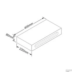 Planchet Sanilux Wood Eiken 40x22x8 Cm -Sealkin Badkamermeubilair Winkel planchet sanilux wood eiken 40x22x8 cm tech