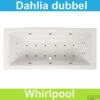 Whirlpool Boss & Wessing Dahlia 170x75 Cm Dubbel Systeem -Sealkin Badkamermeubilair Winkel plane dahlia dubbel hoofdfoto 1
