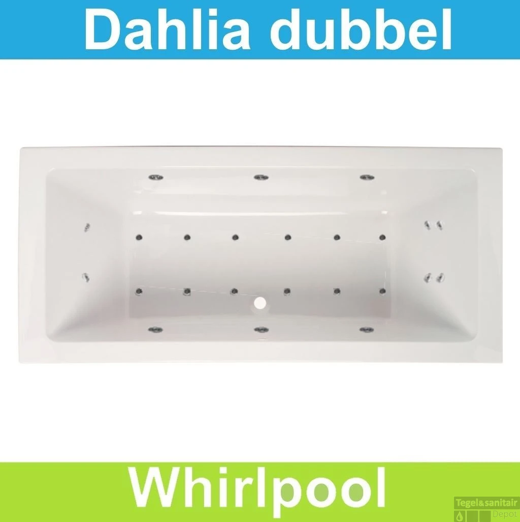 Whirlpool Boss & Wessing Dahlia 170x75 Cm Dubbel Systeem 3 Whirlpool Boss & Wessing Dahlia 170x75 Cm Dubbel Systeem