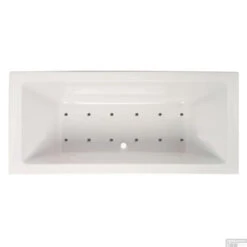 Whirlpool Boss & Wessing Dahlia 180x80 Cm Bodem Luchtsysteem -Sealkin Badkamermeubilair Winkel plane dahlia dubbel hoofdfoto 1 5