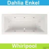 Whirlpool Boss & Wessing Dahlia 190x90 Cm Enkel Systeem -Sealkin Badkamermeubilair Winkel plane dahlia enkel hoofdfoto 1