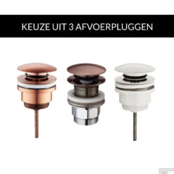 Waskomset BWS Rond 26x12 Cm Keramiek Mat Wit / Koper (inclusief Kraan, Afvoer En Sifon) -Sealkin Badkamermeubilair Winkel plg0271103setkoper waskomset bws rond 26x12 cm keramiek mat wit koper inclusief kraan afvoer en sifon 4