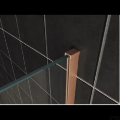 Profielset Met Stabilisatiestang Wiesbaden Slim 120cm Geborsteld Koper -Sealkin Badkamermeubilair Winkel profielset met stabilisatiestang wiesbaden slim 120cm koper 1