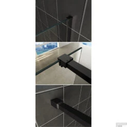 BWS Profielset Met Stabilisatiestang Pro Line 120 Cm Mat Zwart 7 BWS Profielset Met Stabilisatiestang Pro Line 120 Cm Mat Zwart -Sealkin Badkamermeubilair Winkel profielset met stabilisatiestang wiesbaden slim 120cm mat zwart 2 1