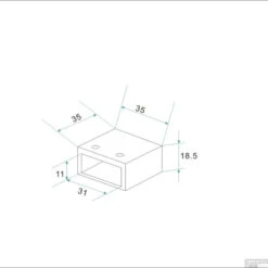 Rechte Muurkoppeling Tbv Stabilisatiestang Mat Zwart -Sealkin Badkamermeubilair Winkel rechte muurkoppeling tbv stabilisatiestang mat zwart tech wiesbaden