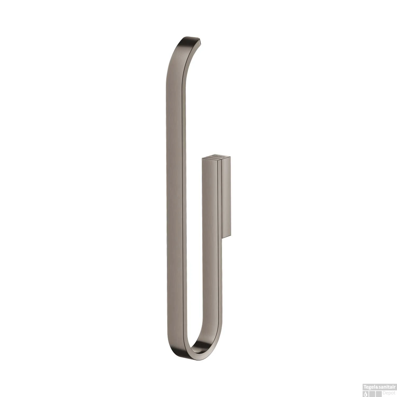 Reserve Toiletrolhouder Grohe Selection Wandmontage Hard Graphite Geborsteld