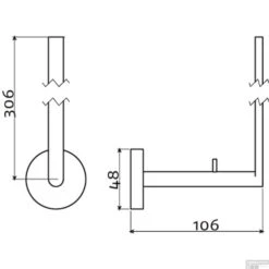 Reserverolhouder Clou Flat Tbv 3 Stuks Poedercoating Mat Wit 8 Reserverolhouder Clou Flat Tbv 3 Stuks Poedercoating Mat Wit -Sealkin Badkamermeubilair Winkel reserverolhouder clou flat tbv 3 stuks poedercoating mat wit tech