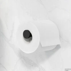 Reserverolhouder Geesa Nemox 13 Cm Zwart -Sealkin Badkamermeubilair Winkel reserverolhouder geesa nemox 13 cm zwart sfeer 1