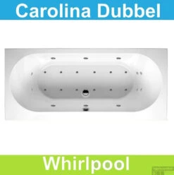 Ligbad Riho Carolina 190 X 80 Cm Whirlpool Dubbel Systeem