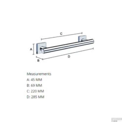 Badgreep Smedbo House Chroom 7 Badgreep Smedbo House Chroom -Sealkin Badkamermeubilair Winkel rk325 badgreep smedbo house chroom tech