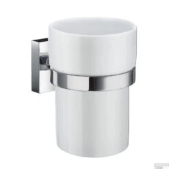 Bekerhouder Smedbo House Porselein Met Chroom