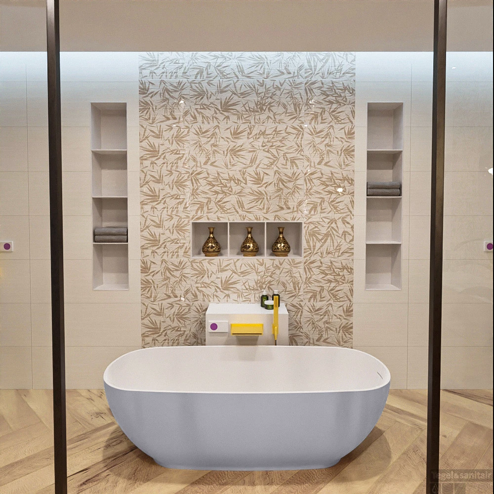 ROCK Vrijstaand Bad 170x70cm Kleur Cale / Talc 5 ROCK Vrijstaand Bad 170x70cm Kleur Cale / Talc - Afbeelding 3