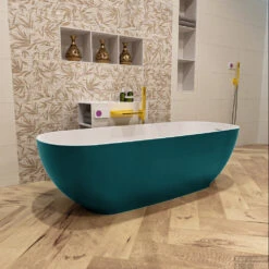 ROCK Vrijstaand Bad 170x70cm Kleur Smag / Talc -Sealkin Badkamermeubilair Winkel rock 3 00015