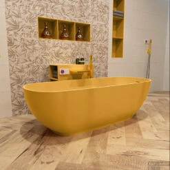 ROCK Vrijstaand Bad 170x70cm Kleur Ocher / Ocher -Sealkin Badkamermeubilair Winkel rock 3 00027