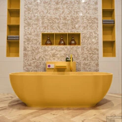 ROCK Vrijstaand Bad 170x70cm Kleur Ocher / Ocher -Sealkin Badkamermeubilair Winkel rock 4 00027