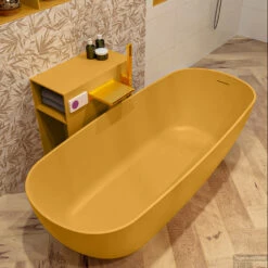 ROCK Vrijstaand Bad 170x70cm Kleur Ocher / Ocher -Sealkin Badkamermeubilair Winkel rock 5 00027