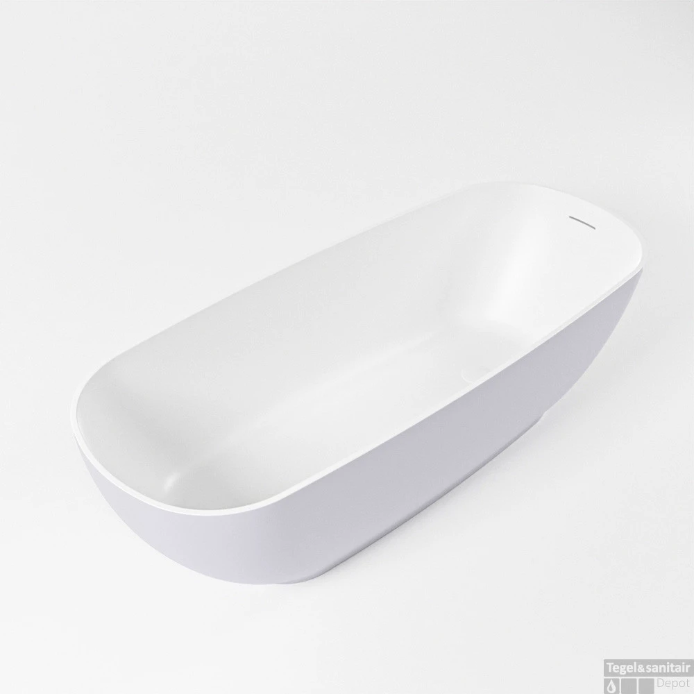 ROCK Vrijstaand Bad 170x70cm Kleur Cale / Talc 3 ROCK Vrijstaand Bad 170x70cm Kleur Cale / Talc