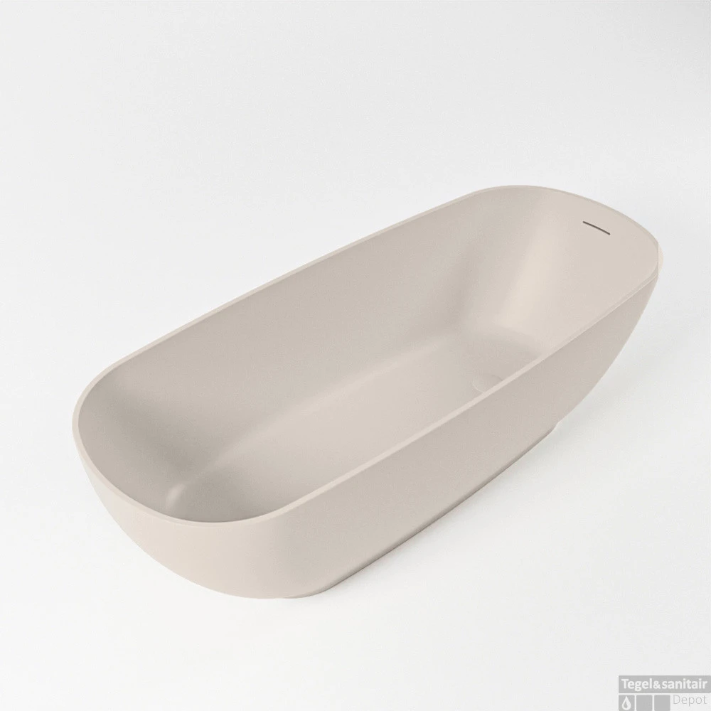 ROCK Vrijstaand Bad 170x70cm Kleur Linen / Linen 3 ROCK Vrijstaand Bad 170x70cm Kleur Linen / Linen