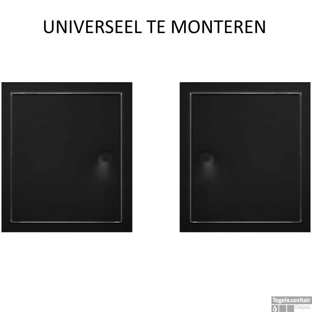 ROLL UP Inbouw Toiletrolhouder Voor 6 Rollen Mat Zwart 5 ROLL UP Inbouw Toiletrolhouder Voor 6 Rollen Mat Zwart - Afbeelding 3