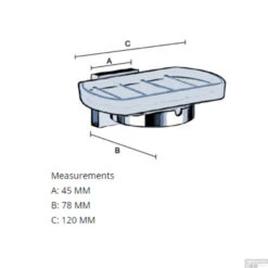 Zeephouder Smedbo House Met Porselein Schaal Messing -Sealkin Badkamermeubilair Winkel rv342 zeephouder smedbo house met porselein schaal messing tech