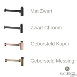 Salenzi Fonteinset Spy 45x20 Cm Mat Roze (Keuze Uit 8 Kranen In 4 Kleuren) -Sealkin Badkamermeubilair Winkel salenzi sifon 6