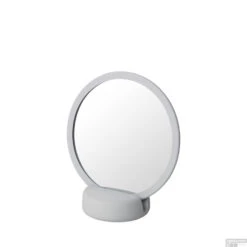 Scheerspiegel Blomus Sono Ø 17 Cm Make-Up Spiegel Vijf Keer Vergrotend Micro Chip
