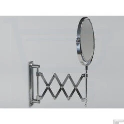 Scheerspiegel Boss & Wessing Rond 20 Cm Chroom -Sealkin Badkamermeubilair Winkel scheerspiegel boss wessing rond 20 cm chroom detail