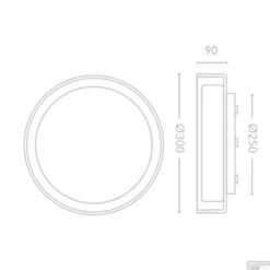 Plafond/Wandlamp Bellezza Bagno Bart IP44 3000 Kelvin 30x9 Cm SMD LED Mat Wit Glas/Helder Glas 5 Plafond/Wandlamp Bellezza Bagno Bart IP44 3000 Kelvin 30x9 Cm SMD LED Mat Wit Glas/Helder Glas -Sealkin Badkamermeubilair Winkel sd 2060 15 plafondwandlamp bellezza bagno bart ip44 3000 kelvin 30x9 cm smd led mat wit glashelder glas tech