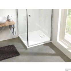 Sealskin Douchebak Rose Rechthoek Inbouw Zonder Antislip 100x80 Cm Wit 8 Sealskin Douchebak Rose Rechthoek Inbouw Zonder Antislip 100x80 Cm Wit -Sealkin Badkamermeubilair Winkel sealskin douchebak rose rechthoek inbouw zonder antislip 100x80 cm wit sfeer1