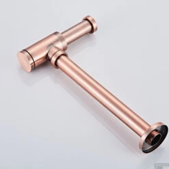 Waskomset Lombok Geborsteld Koper (Incl Kraan Afvoer En Waste) -Sealkin Badkamermeubilair Winkel sifon koper