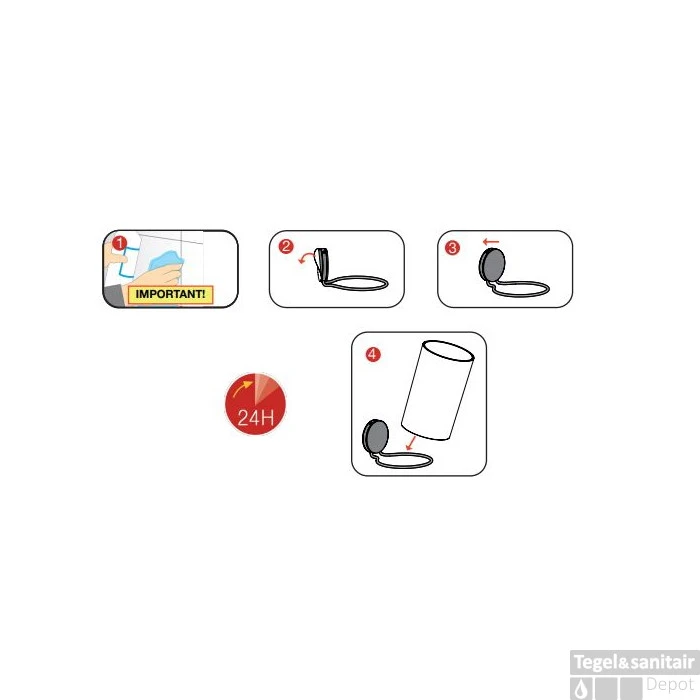 Smedbo Toiletborstelset 11x8.2x35 Cm RVS Mat Zwart 4 Smedbo Toiletborstelset 11x8.2x35 Cm RVS Mat Zwart - Afbeelding 2