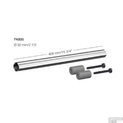 Smedbo Verbindingsstuk Greep Living 40 Cm Gepolijst Chroom -Sealkin Badkamermeubilair Winkel smedbo verbindingsstuk greep living 40 cm gepolijst chroom tech