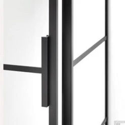 Douchecabine Sealskin Soho Matzwart 120x100cm 210cm Hoog Helderglas 8mm -Sealkin Badkamermeubilair Winkel soho 120x100 2