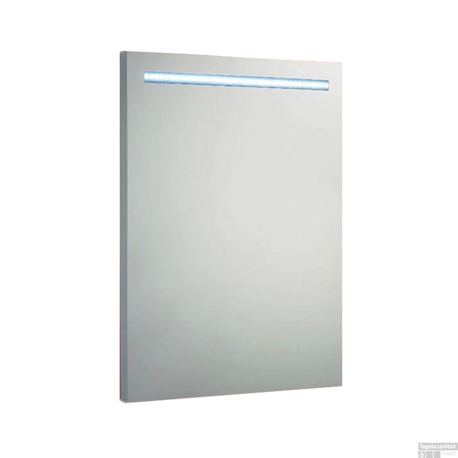 Aluminium Spiegel Met LED 58cm 4 Aluminium Spiegel Met LED 58cm - Afbeelding 2