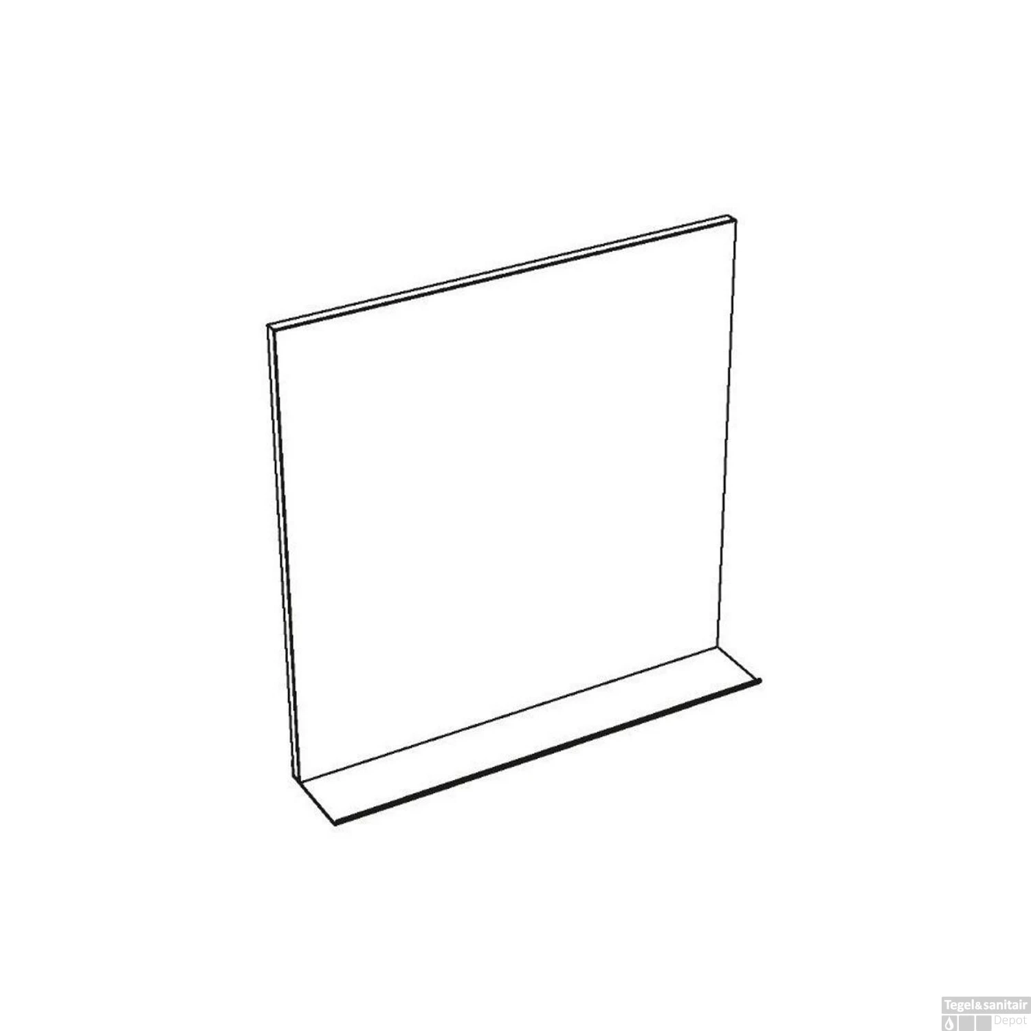 Spiegel Allibert Sitio Met Kader En Aflegmogelijkheid 40 Cm Mat Zwart 4 Spiegel Allibert Sitio Met Kader En Aflegmogelijkheid 40 Cm Mat Zwart - Afbeelding 2