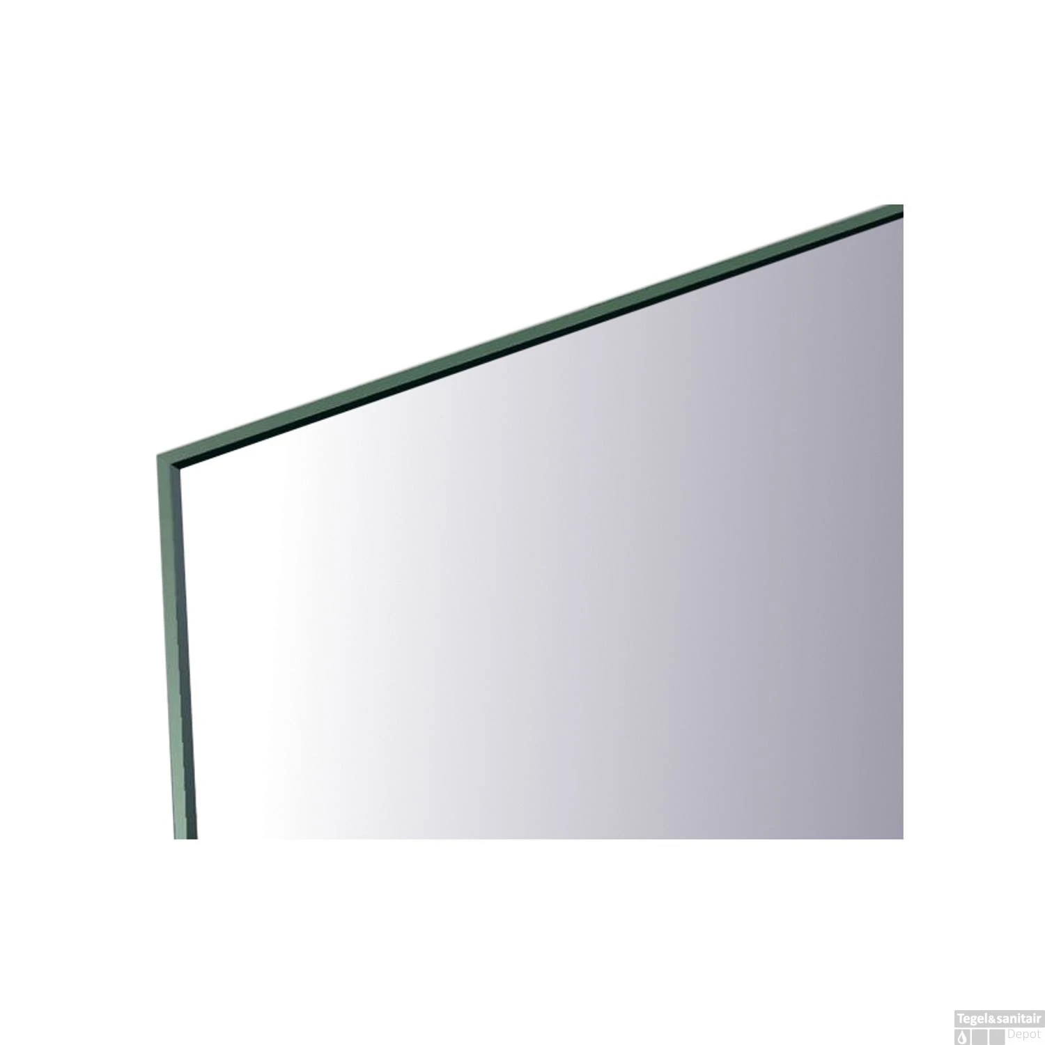 Spiegel Sanicare Q-mirrors Zonder Omlijsting 60 X 100 Cm Rondom Cold White LED PP Geslepen - Afbeelding 2