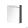 Spiegelkast Met Verlichting & Wcd 60 Cm Antraciet 1 Spiegelkast Met Verlichting & Wcd 60 Cm Antraciet -Sealkin Badkamermeubilair Winkel spiegelkast sanilux deluxe 58x70x16 antraciet 24060r