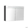 Spiegelkast Met Verlichting & Wcd 80 Cm Antraciet -Sealkin Badkamermeubilair Winkel spiegelkast sanilux deluxe 80x70x16 hoogglans antraciet 24080