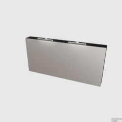 Spiegelkast Boss & Wessing Cube 150x70x16 Cm Mat Zwart Urban (3 Deuren) -Sealkin Badkamermeubilair Winkel spiegelkast boss wessing cube 150x70x16 cm mat zwart shop