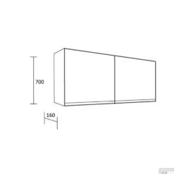 Spiegelkast BWS Valencia 150x70x16 Cm Met Twee Deuren Carrara Mat 11 Spiegelkast BWS Valencia 150x70x16 Cm Met Twee Deuren Carrara Mat -Sealkin Badkamermeubilair Winkel spiegelkast bws valencia tech 4 1