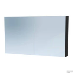 Spiegelkast Dual Exclusive Line 120cm Black Wood